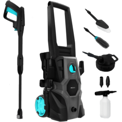 aparat de spalat cu presiune cecotec hydroboost 1600 cargarden, 135 bar, 426 l h ,1600 w, accesorii incluse