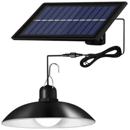lampa solara led superfire ff10-b, panou solar, 400lm, 22000mah