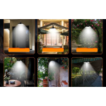 lampa solara led superfire ff10-b, panou solar, 400lm, 22000mah lampa solara led superfire ff10-b, panou solar, 400lm, 22000mah