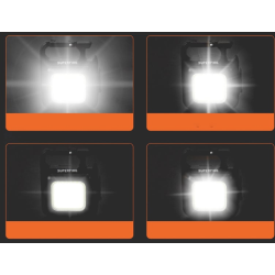 lanterna de buzunar tip breloc superfire mx16, 600lm, 500mah, usb c