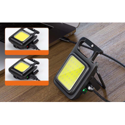 lanterna de buzunar tip breloc superfire mx16, 600lm, 500mah, usb c