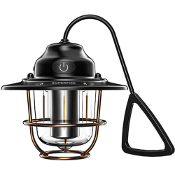 lampa led superfire t57, 320lm, acumulator 2000mah, incarcare usb-c, lumina rosie, 7 moduri de iluminare