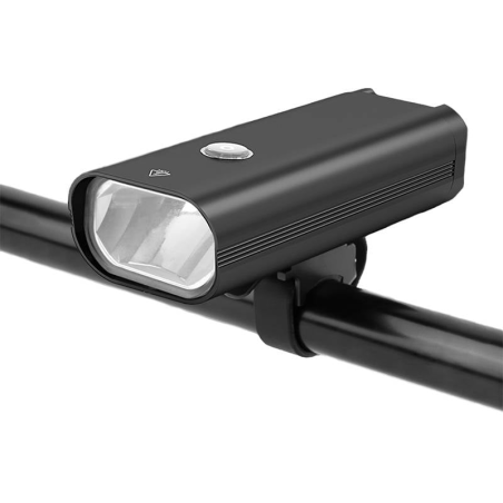 lanterna led pentru bicicleta supfire gt-r1, 200lumeni, acumulator 1800 mah, usb