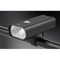 lanterna led pentru bicicleta supfire gt-r1, 200lumeni, acumulator 1800 mah, usb