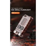 lanterna de buzunar tip breloc superfire em01, 800lm, 500mah, usb c, lumina de urgenta lanterna de buzunar tip breloc superfire em01, 800lm, 500mah, usb c, lumina de urgenta