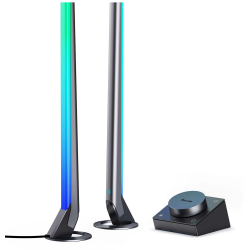 set 2 buc lampa led govee h6047 rgbic wi-fi gaming light bars with smart controller, wifi