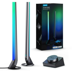 set 2 buc lampa led govee h6047 rgbic wi-fi gaming light bars with smart controller, wifi