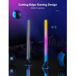 set 2 buc lampa led govee h6047 rgbic wi-fi gaming light bars with smart controller, wifi