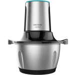 tocator cecotec chopbeat 1500 titanblack, 600w, 1.5 l, lame titan, vas inox, 2 viteze