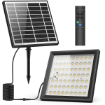 proiector led ustellar ut88210 30w, panou solar, ip65, 4500mah, telecomanda