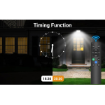 proiector led ustellar ut88210 30w, panou solar, ip65, 4500mah, telecomanda