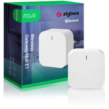 hub inteligent de tip gateway nous e1, wifi, zigbee
