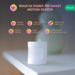 senzor smart de miscare pir nous e2, zigbee
