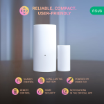 senzor smart pentru usi sau ferestre nous e3, zigbee