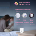 senzor smart de temperatura si umiditate nous e5, zigbee senzor smart de temperatura si umiditate nous e5, zigbee