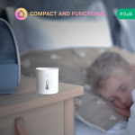 senzor smart de temperatura si umiditate nous e5, zigbee senzor smart de temperatura si umiditate nous e5, zigbee
