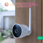 camera de supraveghere ip wifi nous w7p smart, exterior, 3mp, detectare micare, night vision