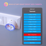 set 2 prize inteligente wifi nous a1t, 16a - tasmota