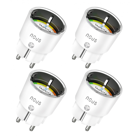 set 4 prize inteligente wifi nous a1t, 16a - tasmota