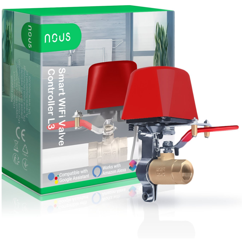 electrovalva smart cu temporizator nous l3 , wifi