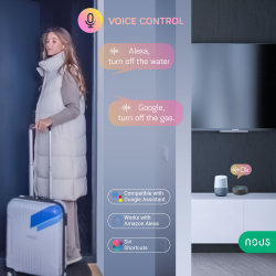 electrovalva smart cu temporizator nous l3 , wifi