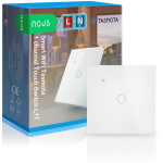 intrerupator inteligent nous l1t wifi, tasmota, touch, 1 canal