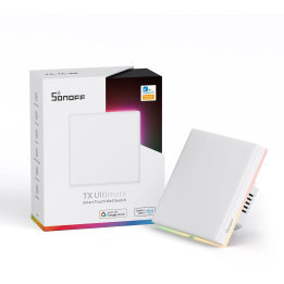 intrerupator smart sonoff t5-1c-86 wif cu full touch (1 canal), lumina led 5a 1200w