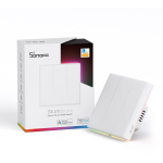 intrerupator smart sonoff t5-3c-86 wif cu full touch (3 canale), lumina led 15a 3600w intrerupator smart sonoff t5-3c-86 wif cu full touch (3 canale), lumina led 15a 3600w