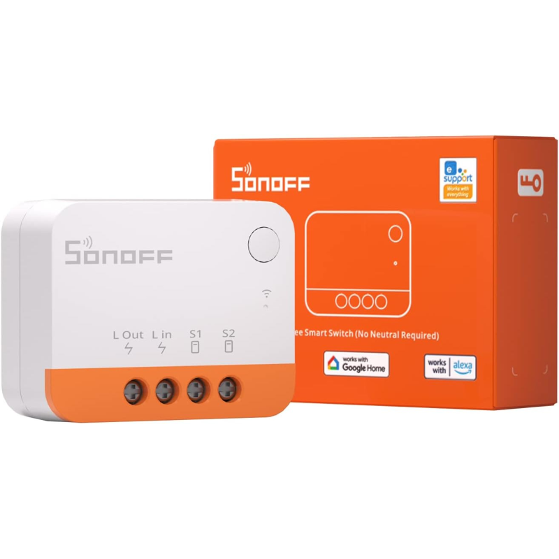 releu smart wifi sonoff zbminil2, zigbee 3.0 releu smart wifi sonoff zbminil2, zigbee 3.0