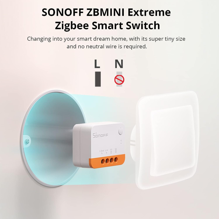 releu smart wifi sonoff zbminil2, zigbee 3.0
