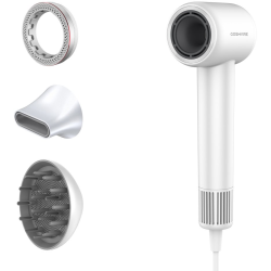 uscator de par ultra puternic coshare hd10e pro, shinering, ioni negativi, 110.000 rpm, 1600w, accesorii incluse