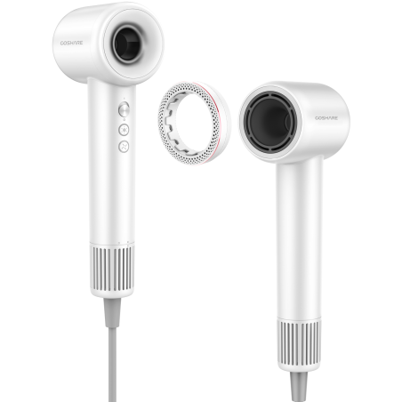 uscator de par ultra puternic coshare hd10e pro, shinering, ioni negativi, 110.000 rpm, 1600w, accesorii incluse