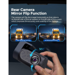 camera auto dvr azdome m550pro, dubla, 4k, wifi, gps ,5ghz, wdr, g-sensor, mod parcare, card 64gb inclus