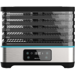 deshidrator cu 5 tavi cecotec vitadry pro, inaltime reglabila, ecran digital, timer, 35-70  c