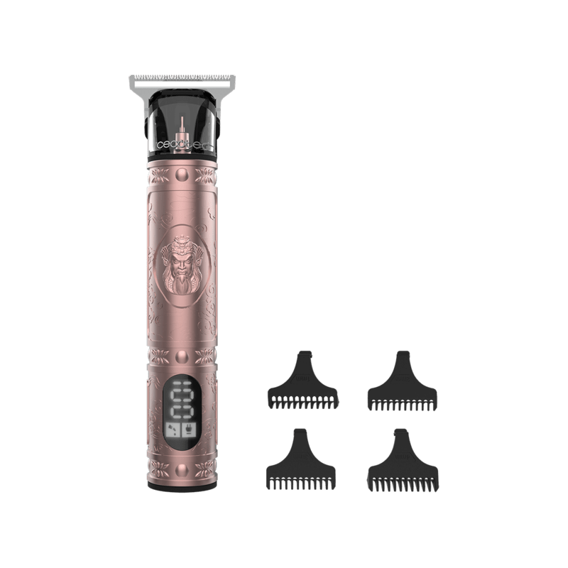 masina de tuns cecotec bamba precisioncare warrior, fara fir, lcd, motor silentios