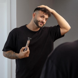 masina de tuns cecotec bamba precisioncare warrior, fara fir, lcd, motor silentios