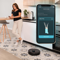 robot de aspirare cecotec conga 8290 immortal ultra power home x-treme, 7000 pa, itech laser eye, baza autocuratare, autonomie 2