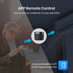 telecomanda universala inteligenta broadlink rm4 mini, control ir, wireless, 4g, compatibil android ios, alexa google assistant,