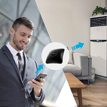 telecomanda universala inteligenta broadlink rm4 pro, wi-fi, compatibil cu google home, alexa  ifttt273