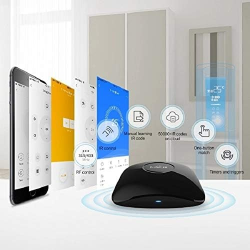telecomanda universala inteligenta broadlink rm4 pro, wi-fi, compatibil cu google home, alexa  ifttt273