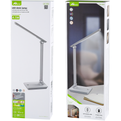 lampa de birou led home dk-r08, acumulator 1200mah, control touch, 3 moduri, incarcare usb, 4.5w