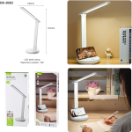lampa de birou led home dk-8002, acumulator 800mah, control touch, 3 moduri, incarcare usb, 5w lampa de birou led home dk-8002, acumulator 800mah, control touch, 3 moduri, incarcare usb, 5w