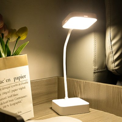 lampa de birou led home dk-1317, acumulator 1200mah, control touch, 3 moduri, incarcare usb, 3w