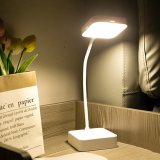 lampa de birou led home dk-1317, acumulator 1200mah, control touch, 3 moduri, incarcare usb, 3w