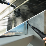 aparat de curatat cu aburi cecotec hydrosteam 2030 active, 2000w, mop, 750 ml, 12 accesorii, 35 g min - resigilat