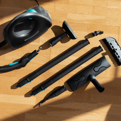 aparat de curatat cu aburi cecotec hydrosteam 2030 active, 2000w, mop, 750 ml, 12 accesorii, 35 g min - resigilat