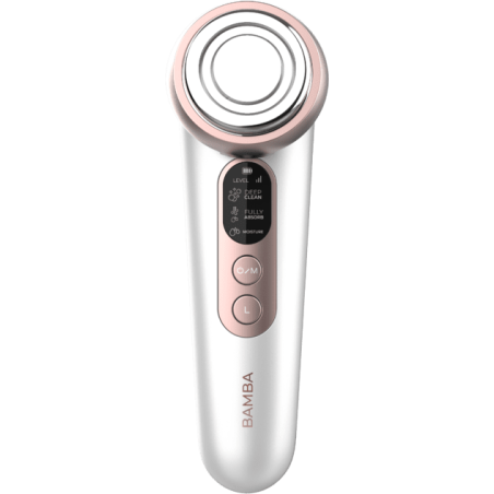 aparat pentru tratament facial si intinerirea pielii cecotec bamba facecare lightsonic , masaj facial, ems, lumina albastra si r