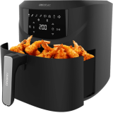 friteuza cu aer cald, fara ulei cecotec cecofry absolute 7600, 2000w, 7.6l, control tactil, 8 programe presetate