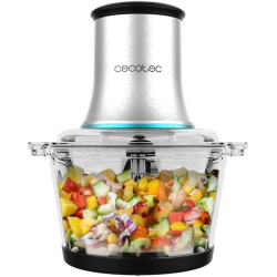 tocator cecotec chopbeat 2000, 500w, 4 lame inox, vas 500g, 2 viteze