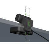 prelungitor pentru birou brennenstuhl estilo duplex desktop, 10 prize, 1 usb, 1 usb-c 30w, 2m